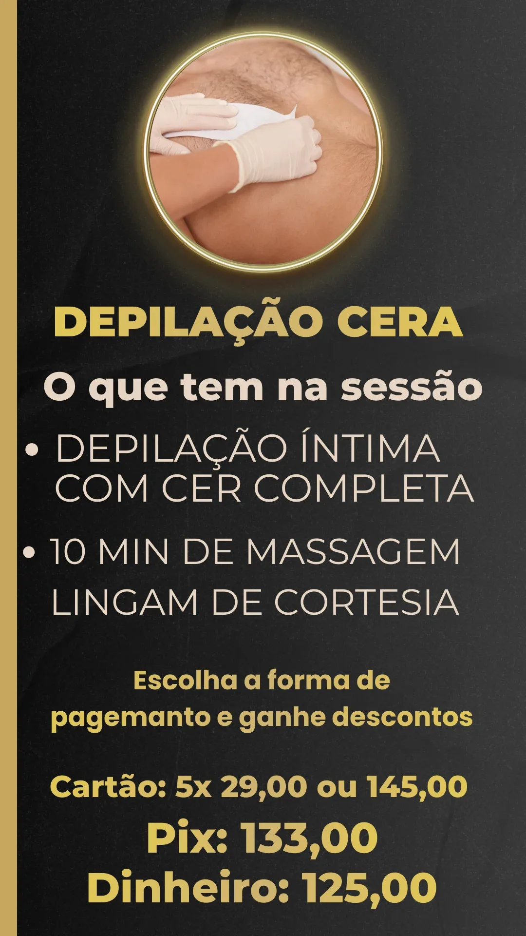 Depilação masculina com cera em São Bernardo